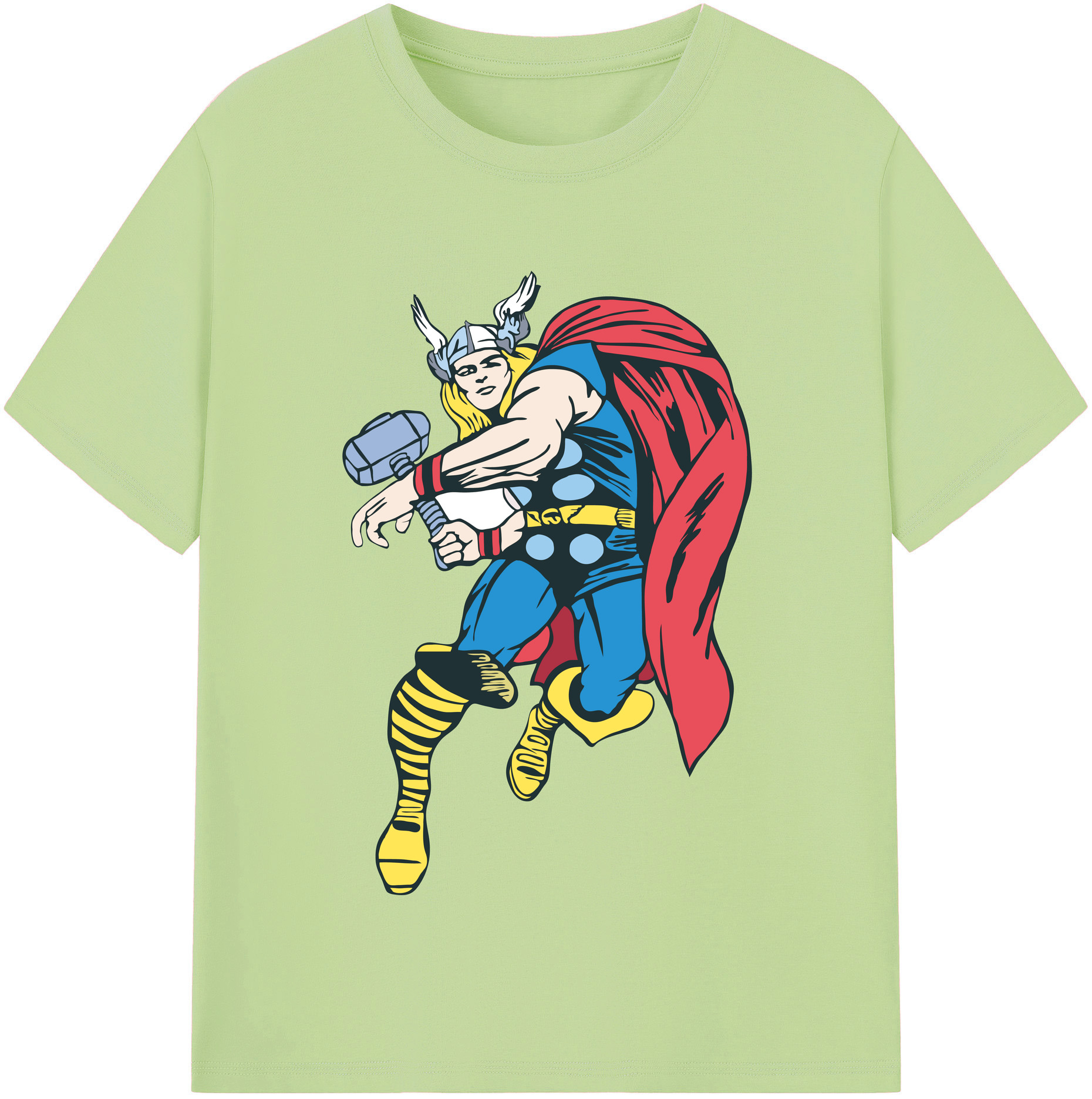 （画像用） アベンジャーズ The Avengers 綿100％半袖Tシャツ（フロントプリント）
